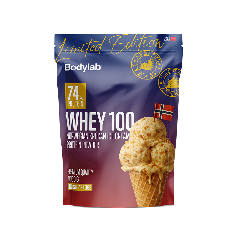 Whey 100 (1 kg) - Norwegian Krokan Ice Cream