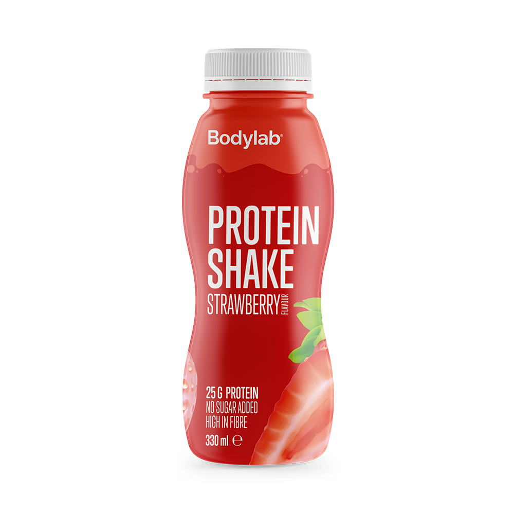 Køb Protein Shake (330 ml) - Strawberry - Pris 30.00 kr.
